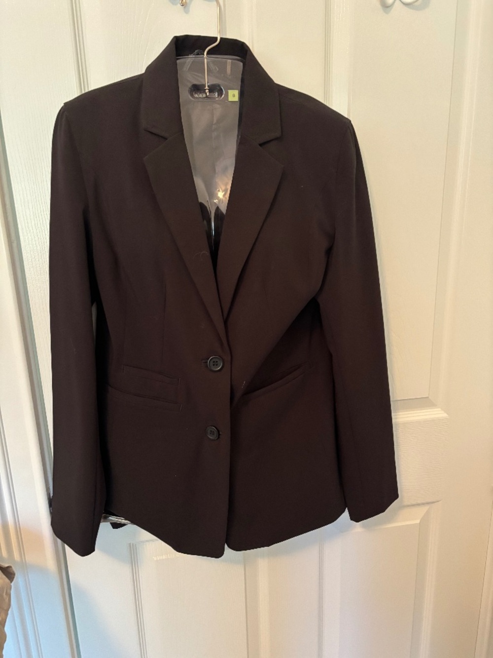 Area Black size 6 polyester Women's blazer